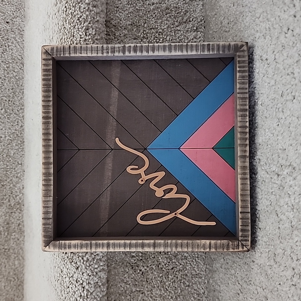 "love" Decor Wall Frame